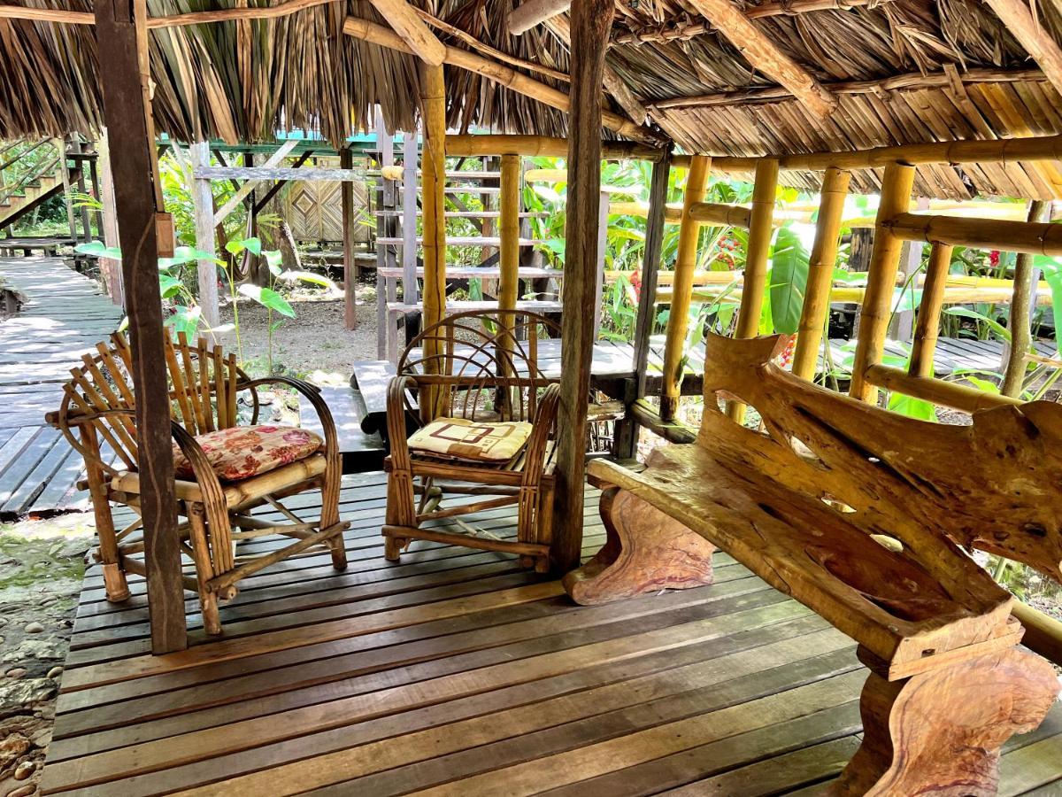 Cabanas Bambutan Palenque Bagian luar foto