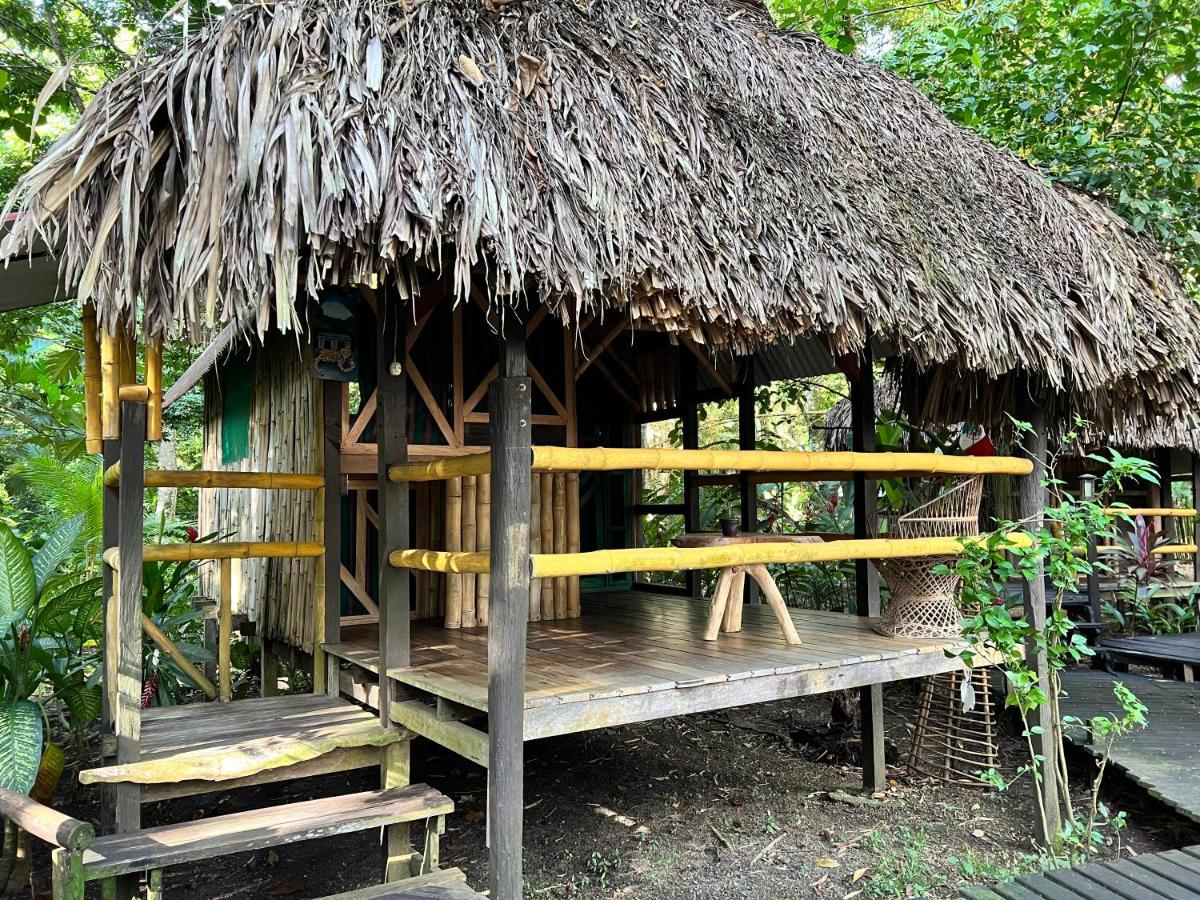 Cabanas Bambutan Palenque Bagian luar foto