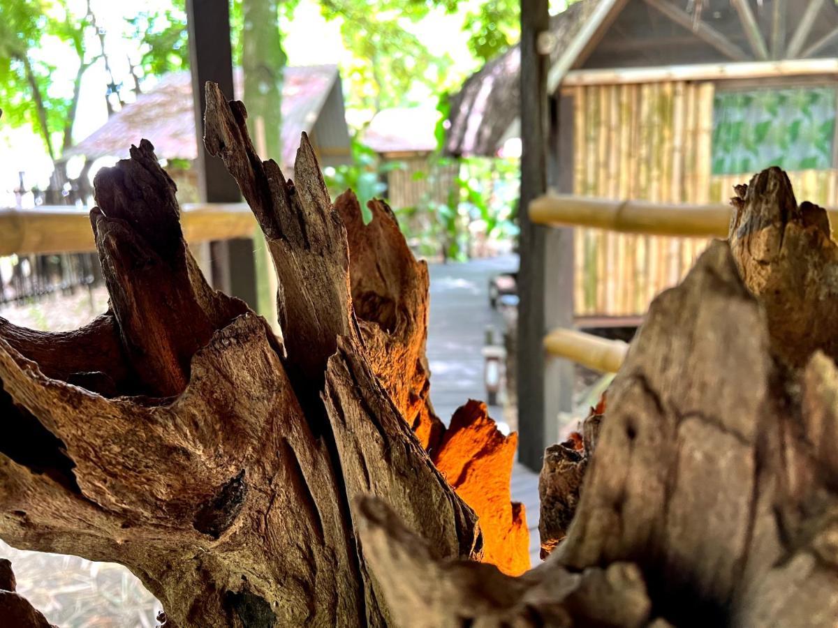 Cabanas Bambutan Palenque Bagian luar foto