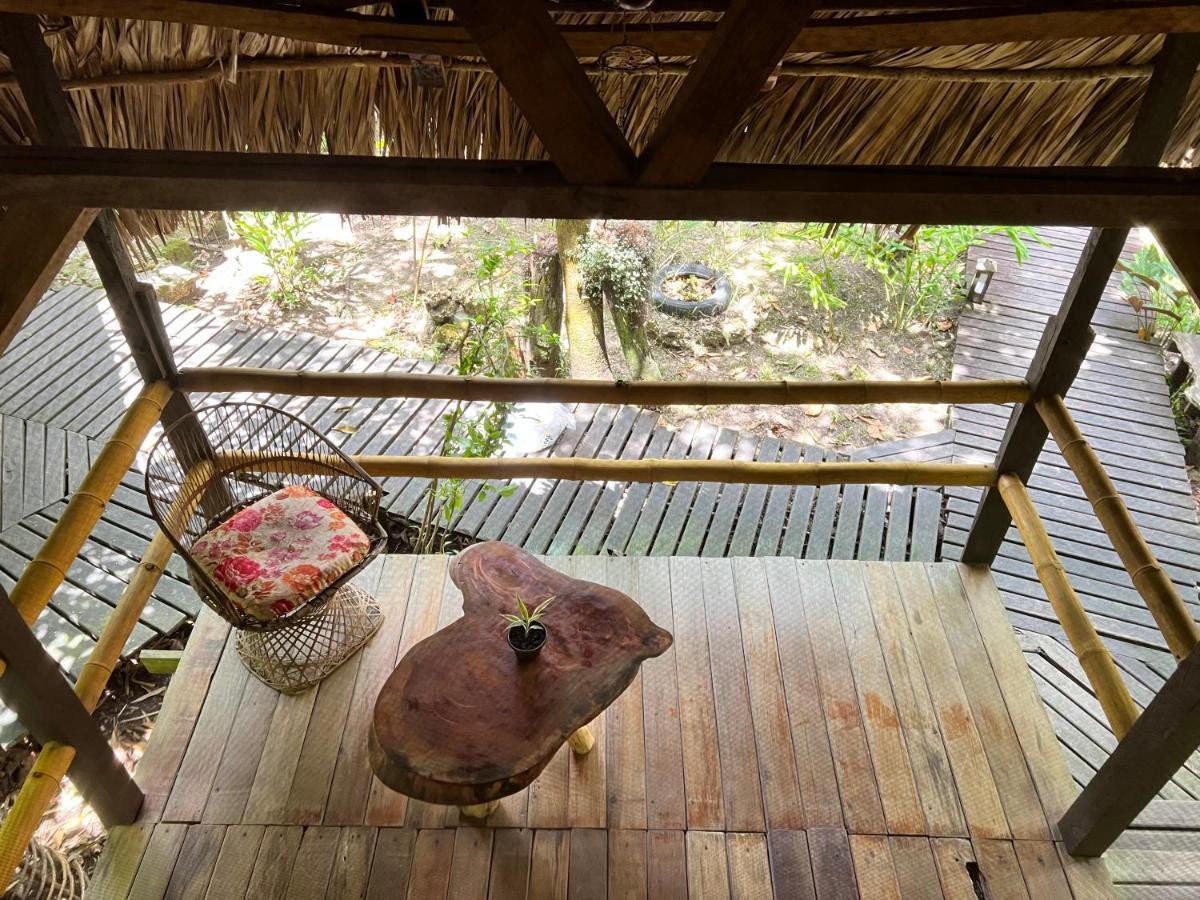 Cabanas Bambutan Palenque Bagian luar foto