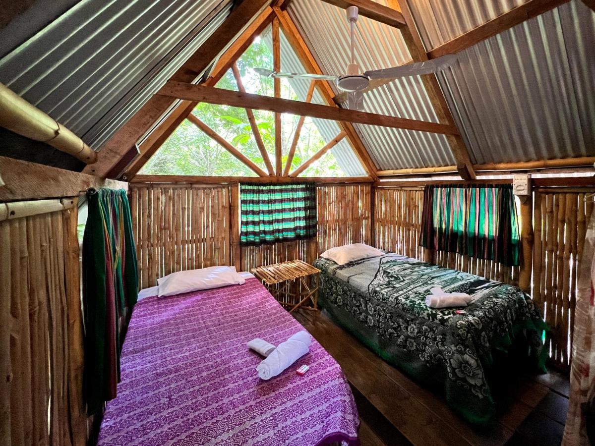 Cabanas Bambutan Palenque Bagian luar foto