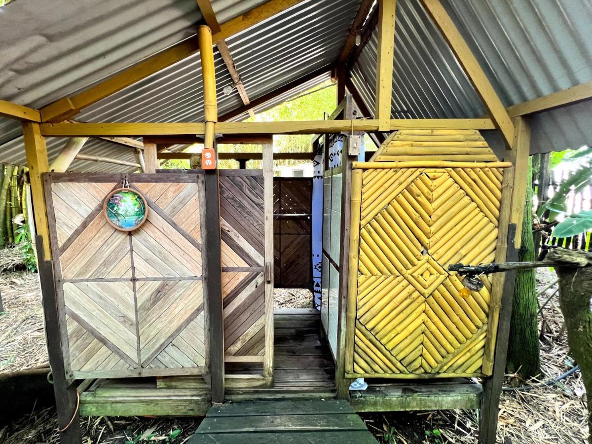 Cabanas Bambutan Palenque Bagian luar foto