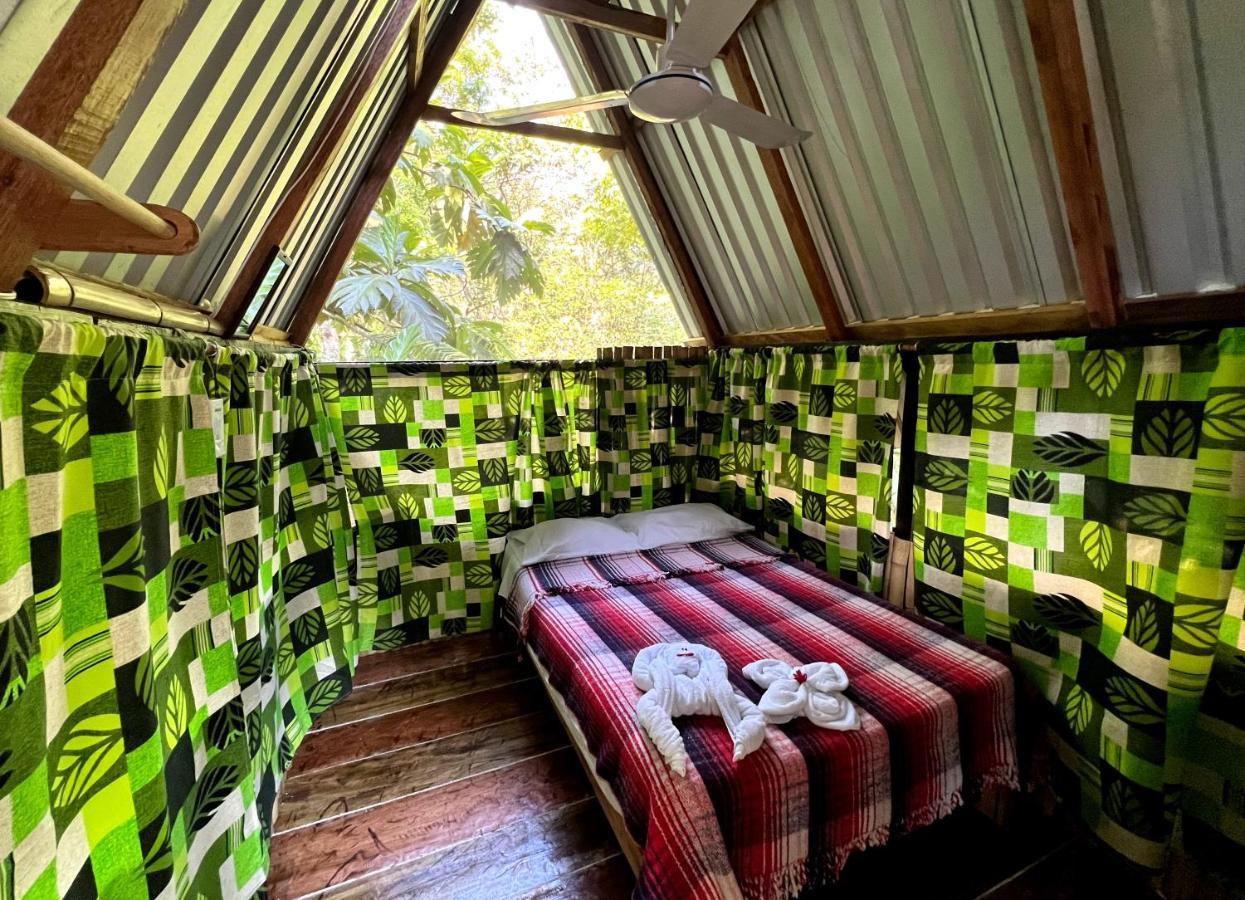 Cabanas Bambutan Palenque Bagian luar foto