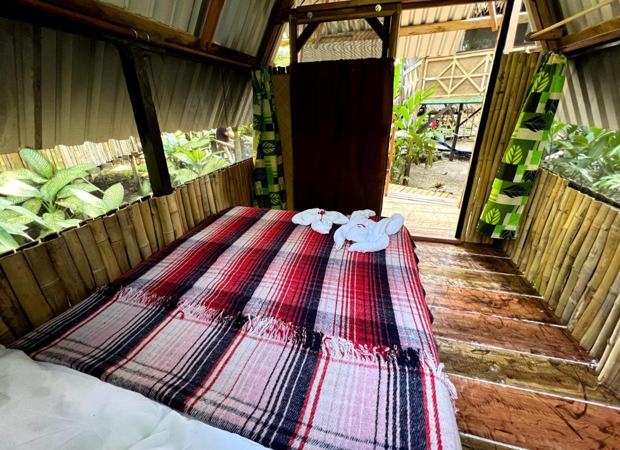 Cabanas Bambutan Palenque Bagian luar foto