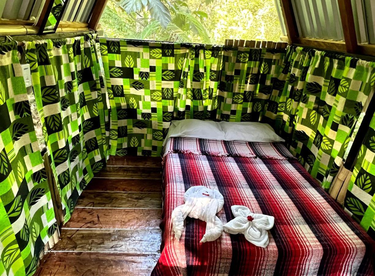 Cabanas Bambutan Palenque Bagian luar foto