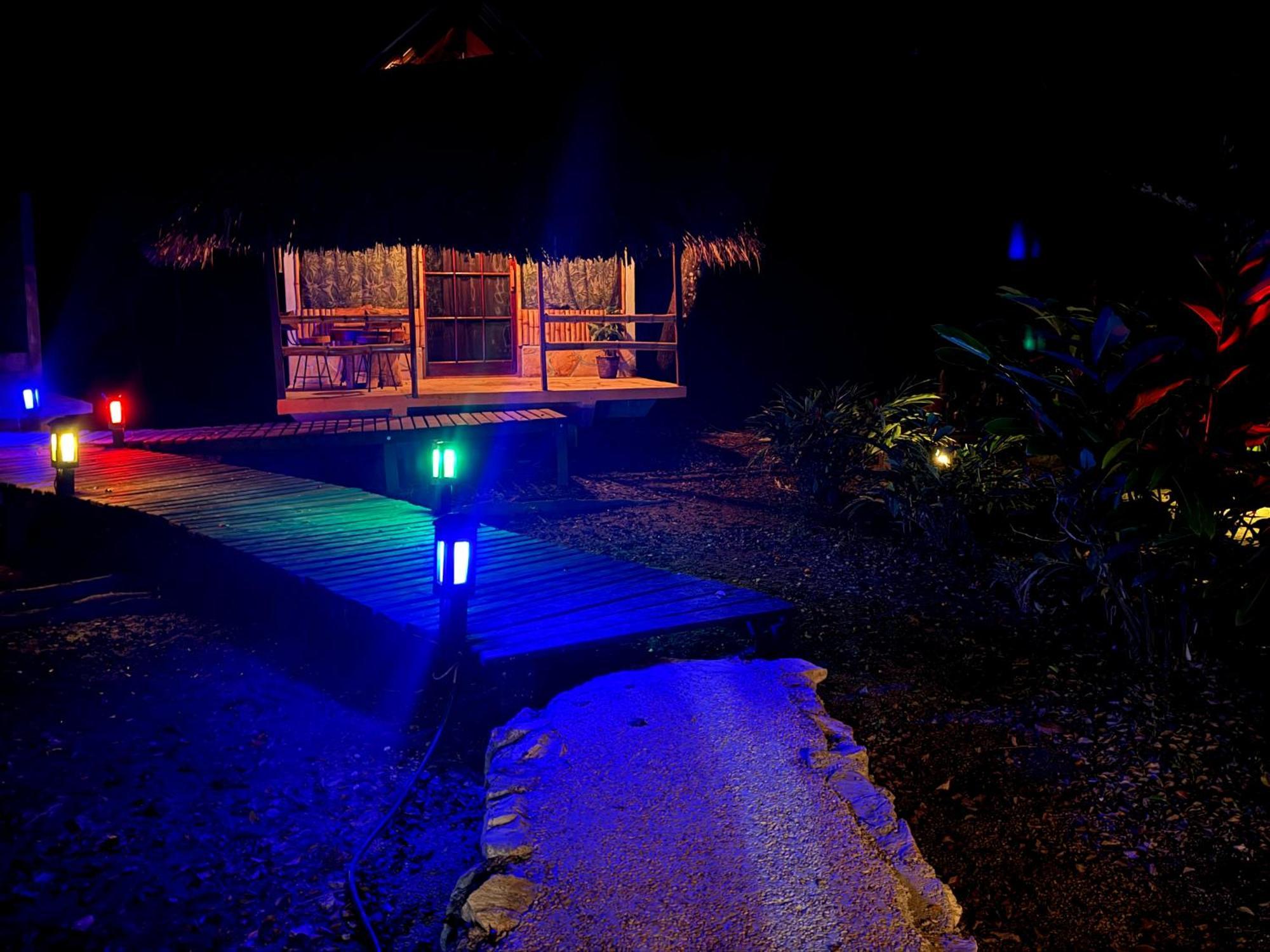 Cabanas Bambutan Palenque Bagian luar foto
