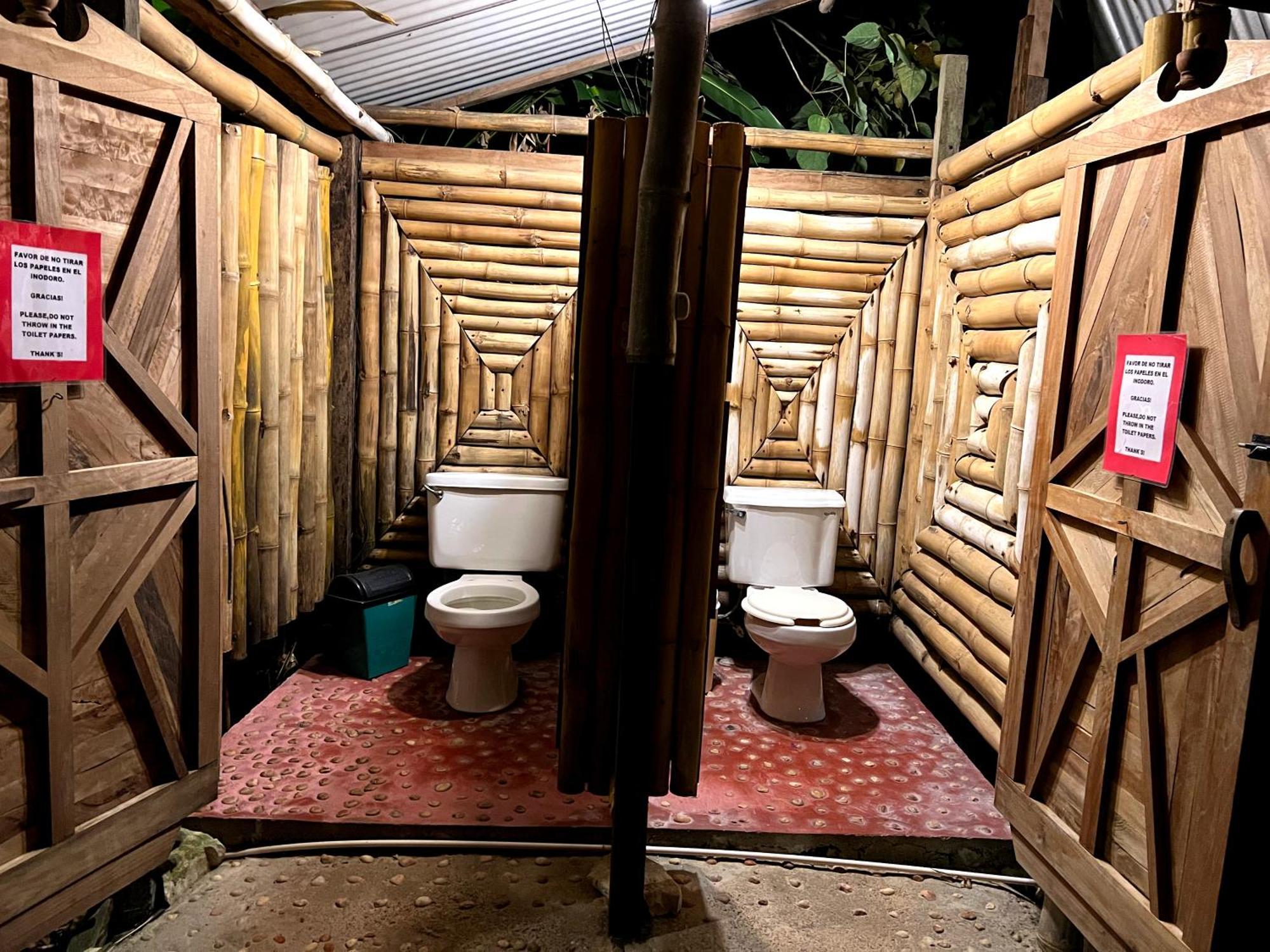Cabanas Bambutan Palenque Ruang foto